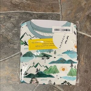 Little Sleepies Scenic Mountain Pajama Set